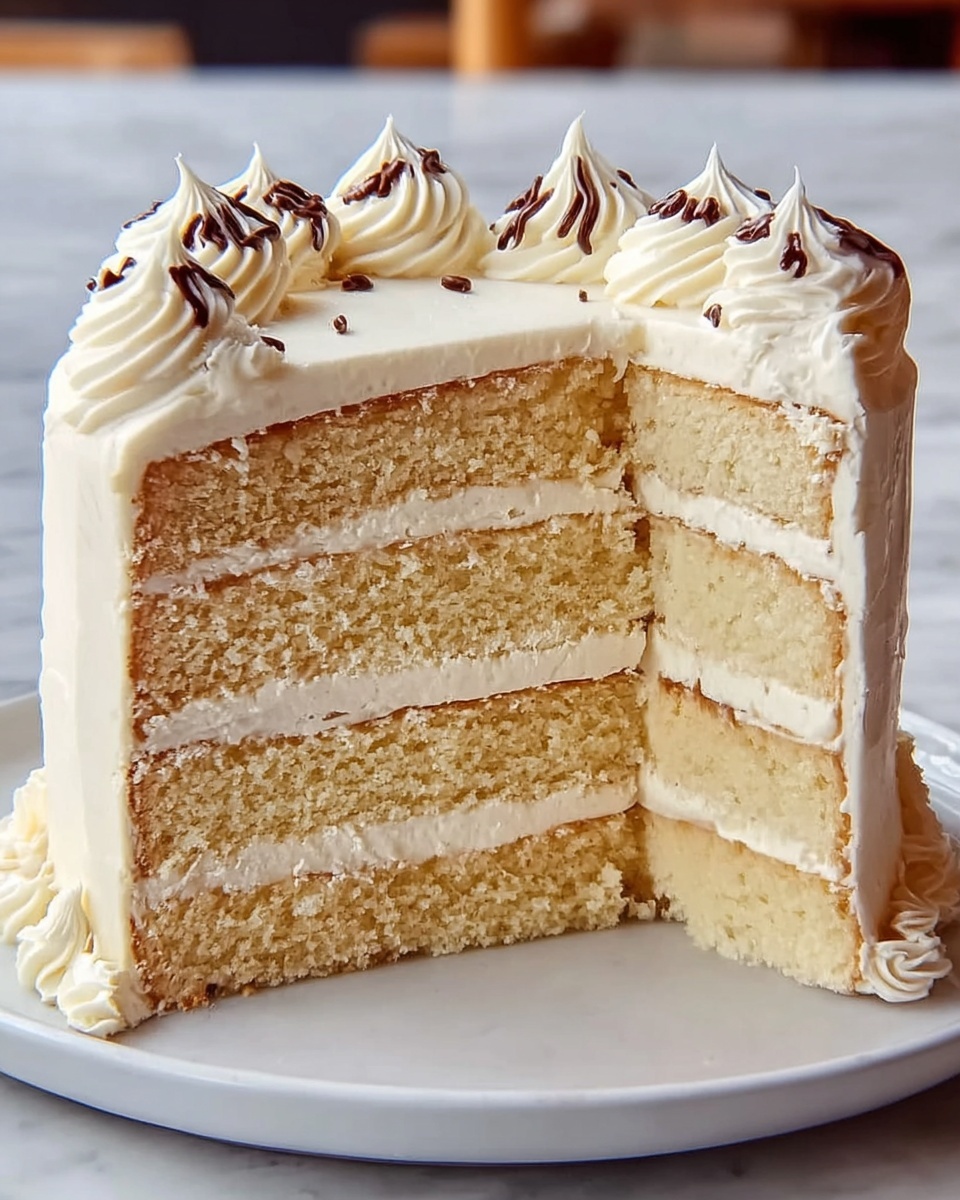 Luscious White Velvet Cake Recipe - Recipe Image
