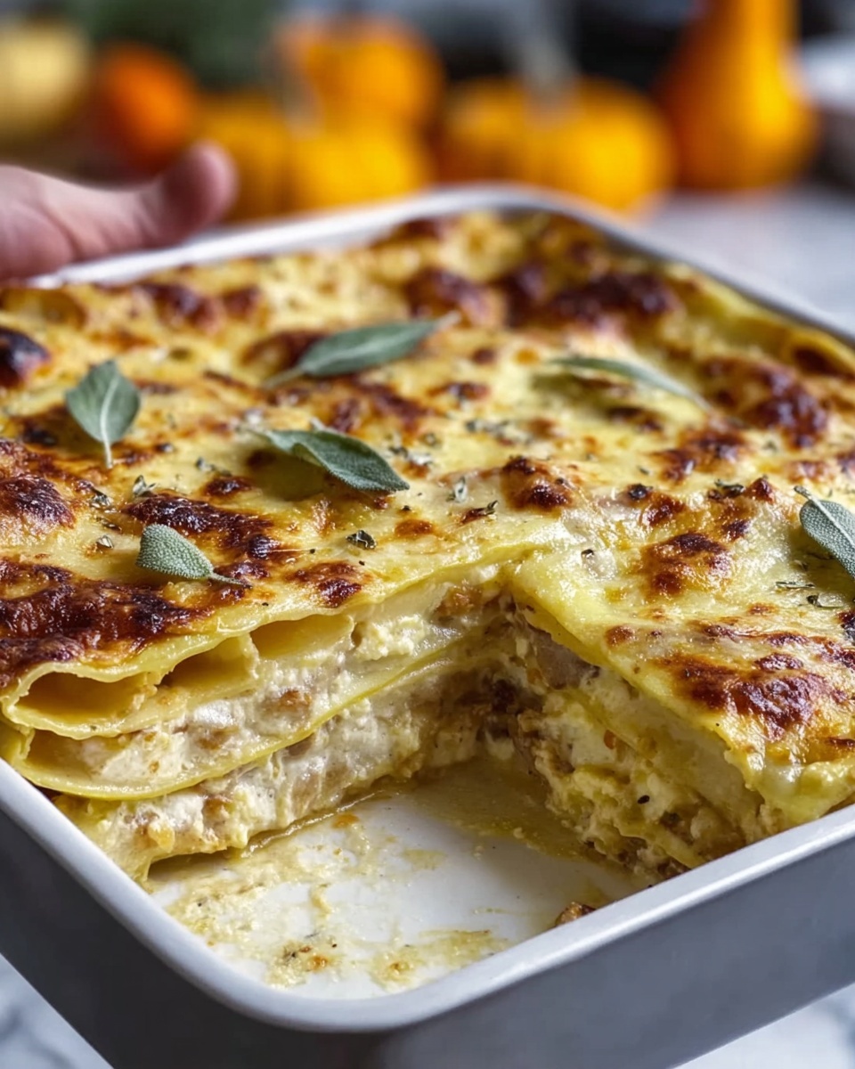 Butternut Squash and Sage Lasagna Recipe - Recipe Image