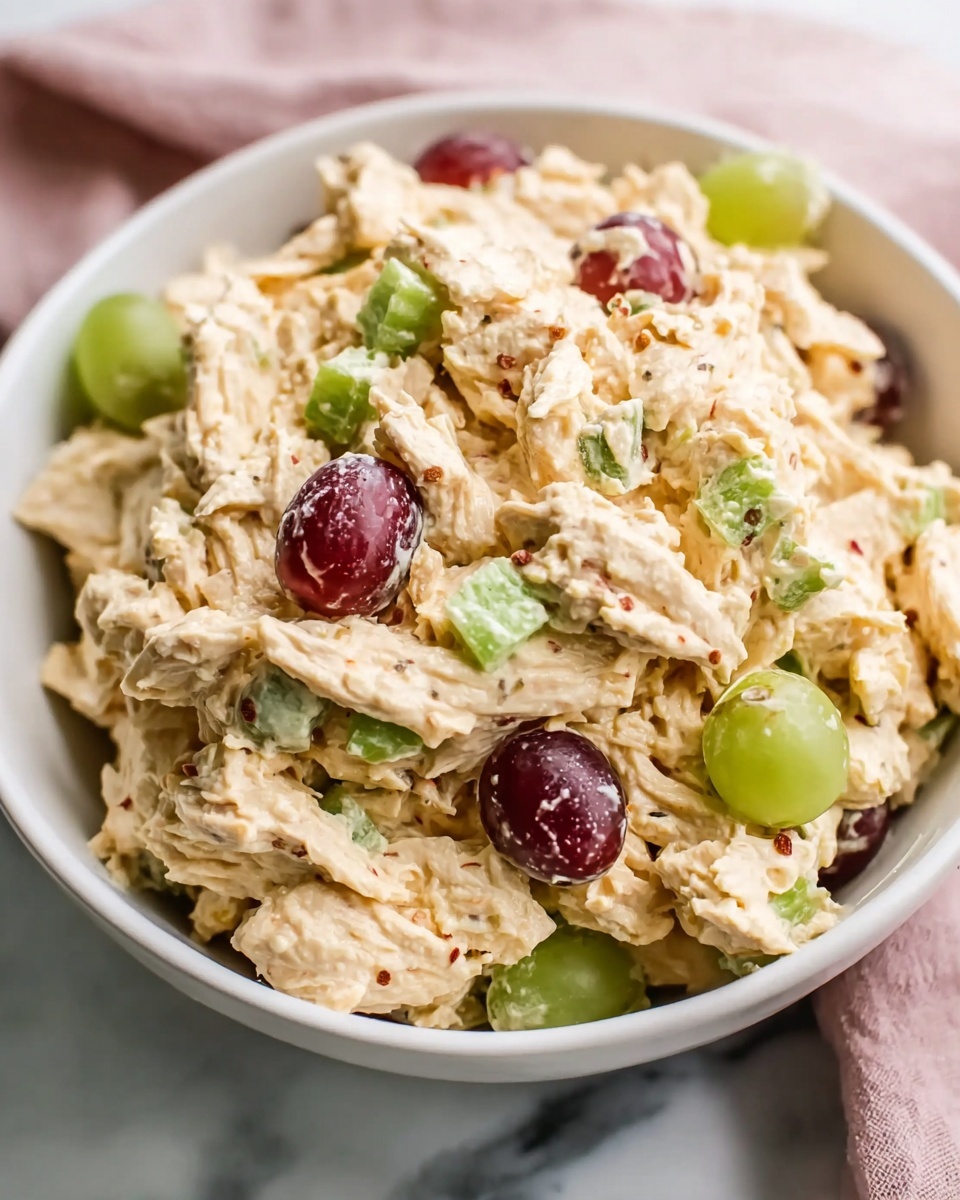 High Protein Chicken Salad Recipe - Recipe Image