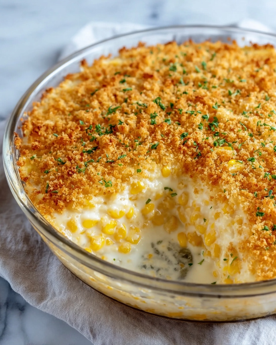 Cheddar Sweet Corn Pie Recipe - Recipe Image