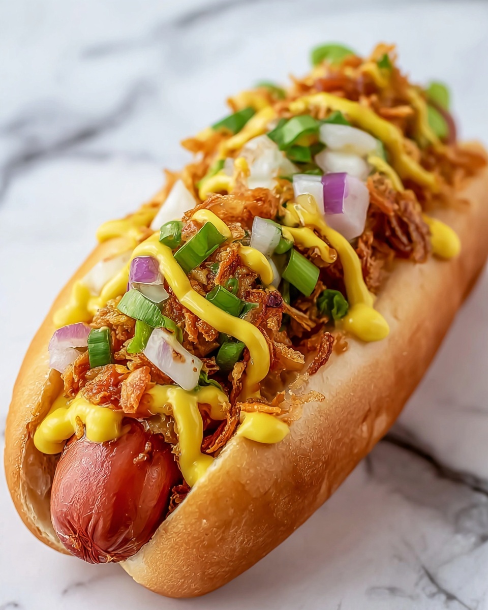 Loaded Scandi Hot Dogs Recipe - Recipe Image
