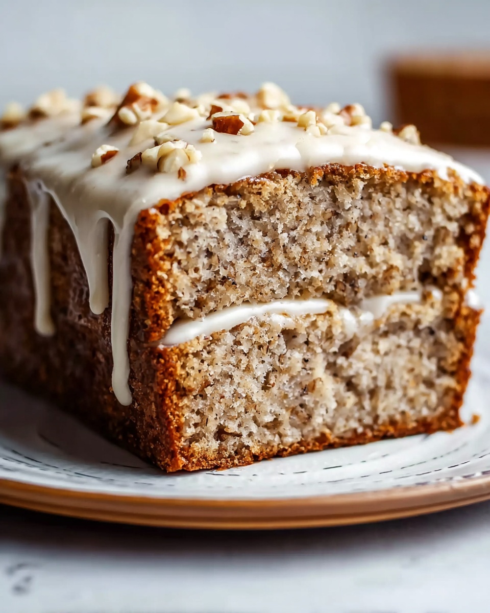 Hummingbird Bread with Cream Cheese Frosting Recipe - Recipe Image
