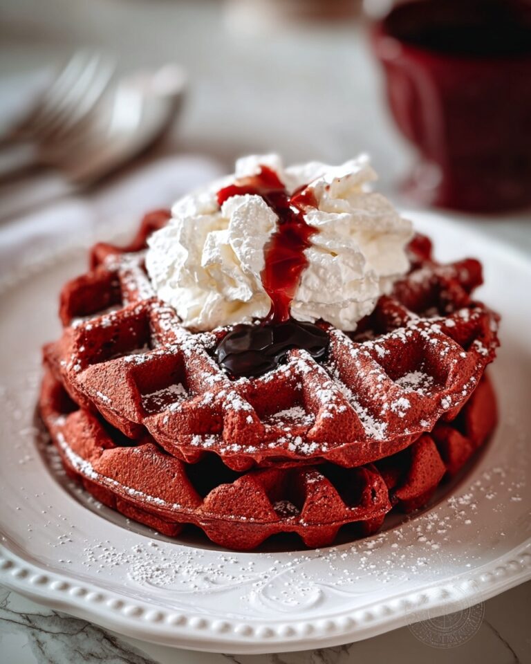 Red Velvet Waffles Recipe