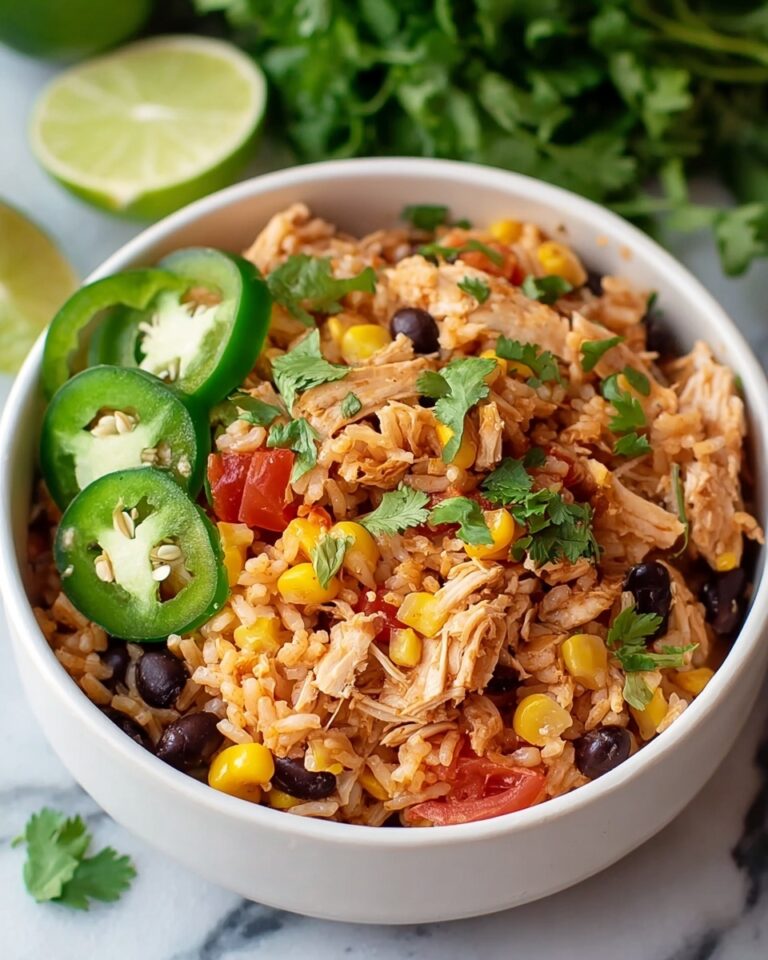 Instant Pot Chicken and Rice Burrito Bowls Recipe