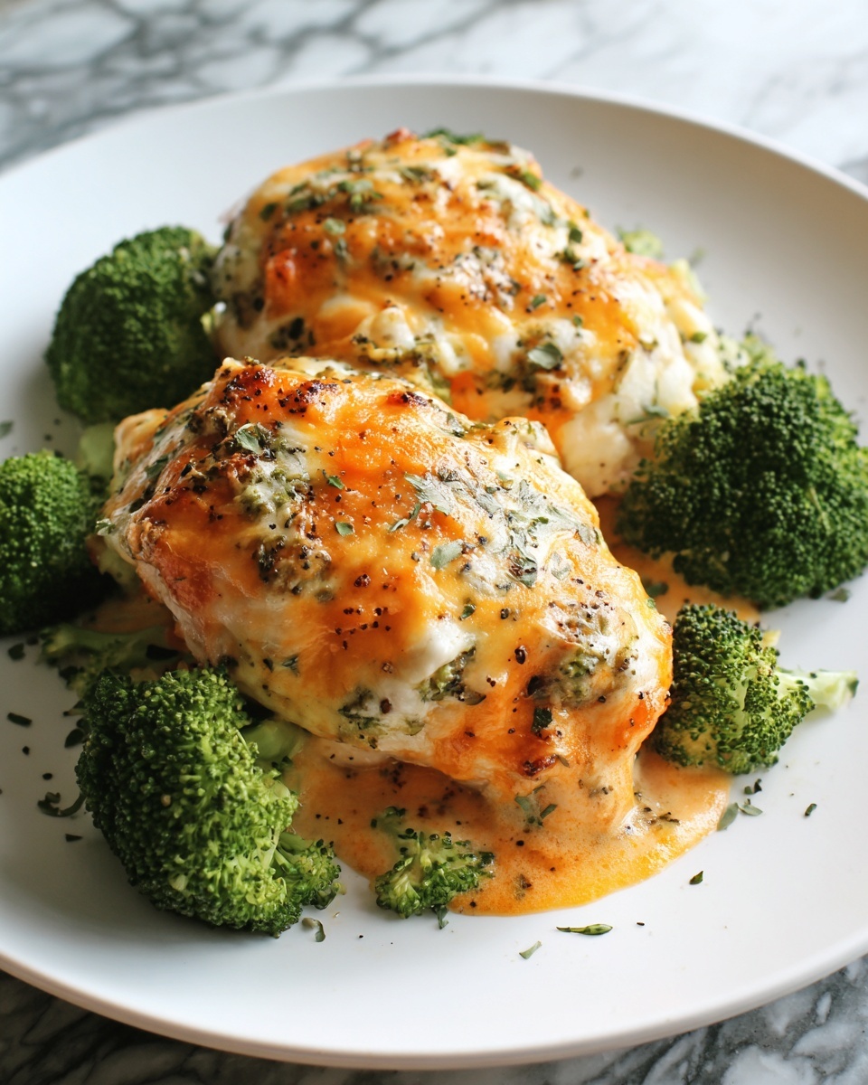 Broccoli Cheddar Stuffed Chicken Recipe - Recipe Image