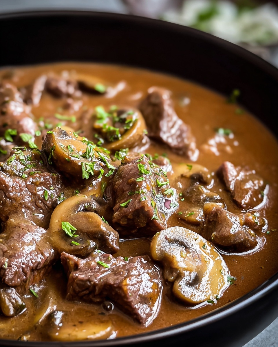 Slow Cooker Beef Stroganoff Recipe - Recipe Image