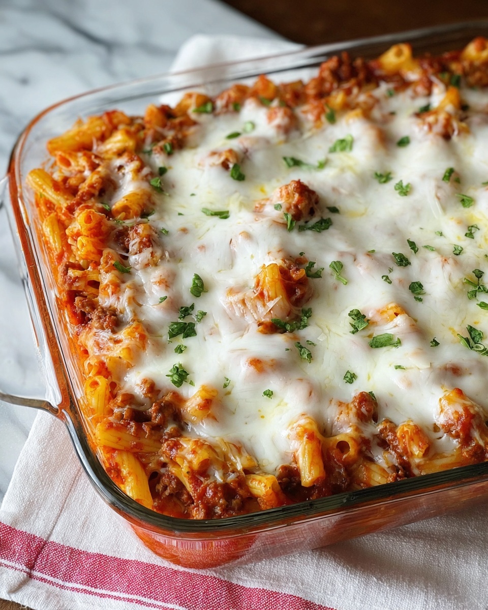 Delicious Meatless Baked Ziti Recipe - Recipe Image