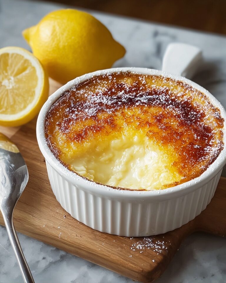 Baked Lemon Pudding Recipe