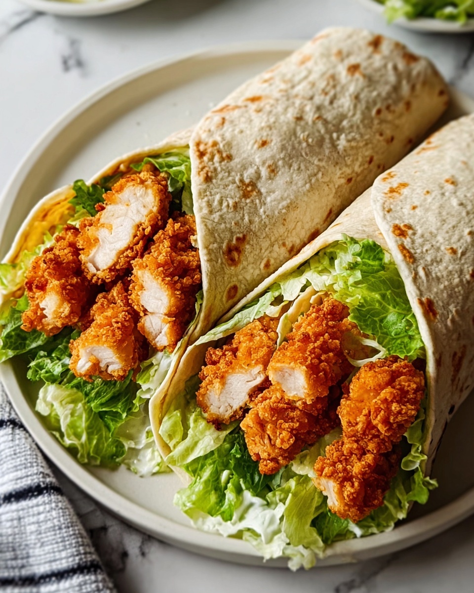 Chicken Caesar Wrap Recipe - Recipe Image
