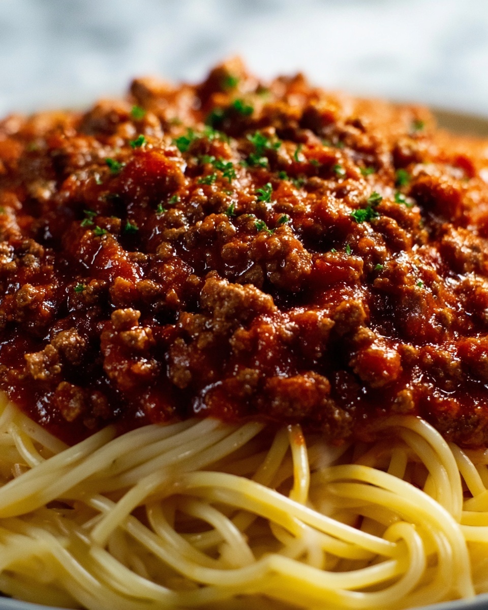 Made Spaghetti Meat Sauce Recipe - Recipe Image