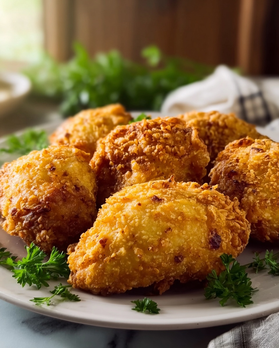 Baked Fried Chicken Recipe - Recipe Image