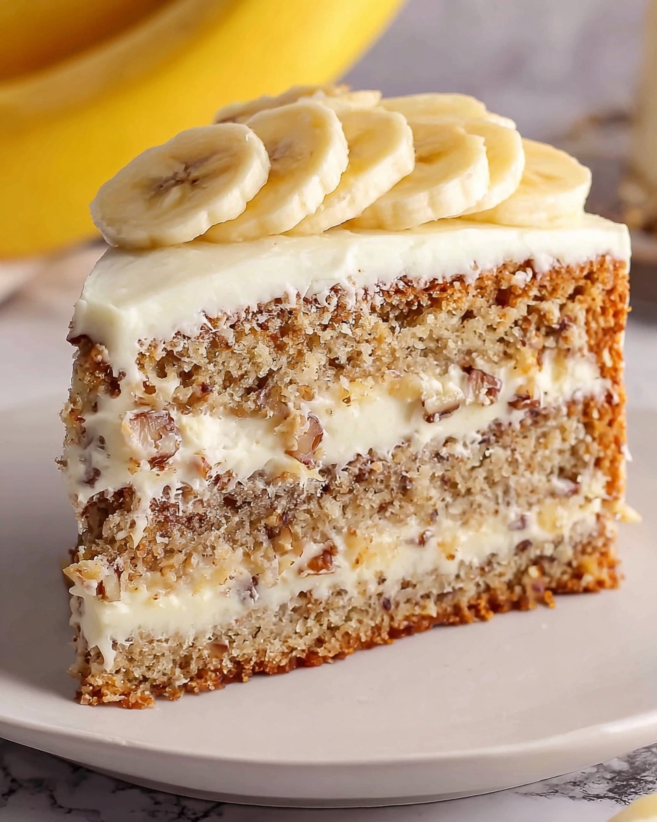 Banana Bread Cake with Cream Cheese Frosting Recipe - Recipe Image