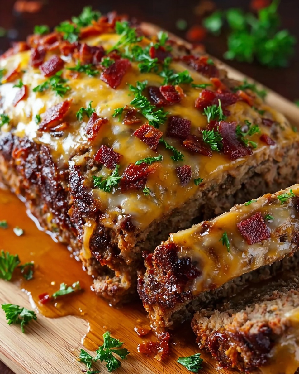 Philly Cheesesteak Meatloaf Recipe - Recipe Image