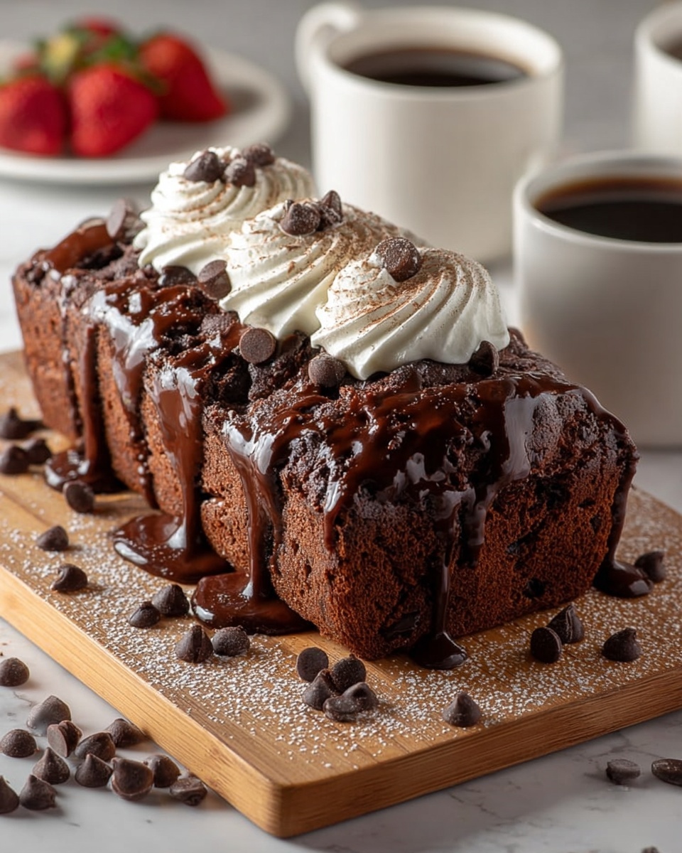 Fudge Brownie Bread: The Ultimate Decadent Recipe - Recipe Image