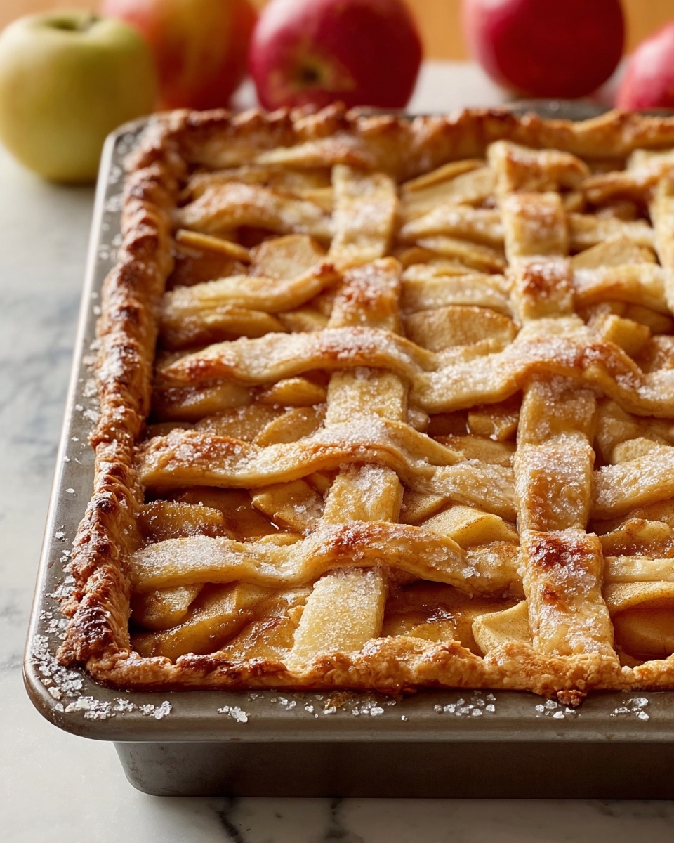 Apple Slab Pie Recipe - Recipe Image