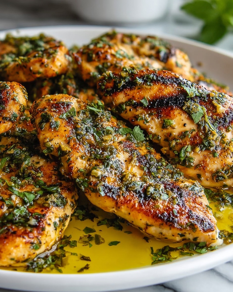 Easy Cilantro Pesto Chicken Tenders Recipe - Recipe Image