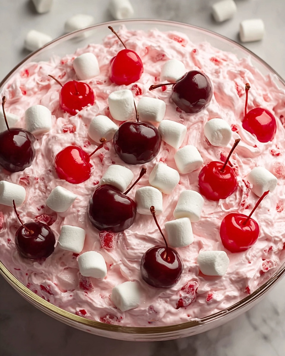 Cherry Fluff Dessert Recipe - Recipe Image