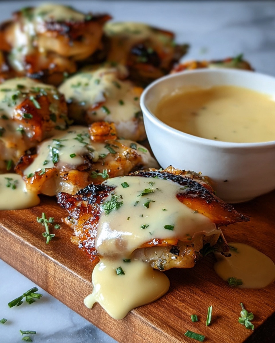 Alfredo Chicken Wings Recipe - Recipe Image