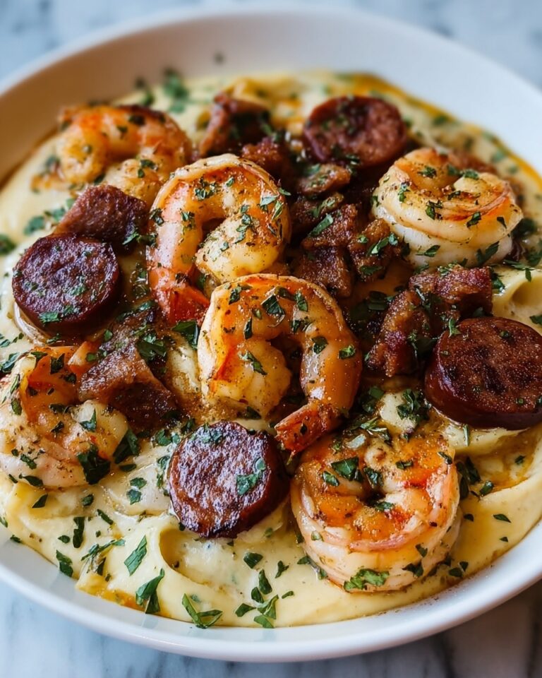 Creamy Cajun Shrimp Pasta with Sausage Recipe