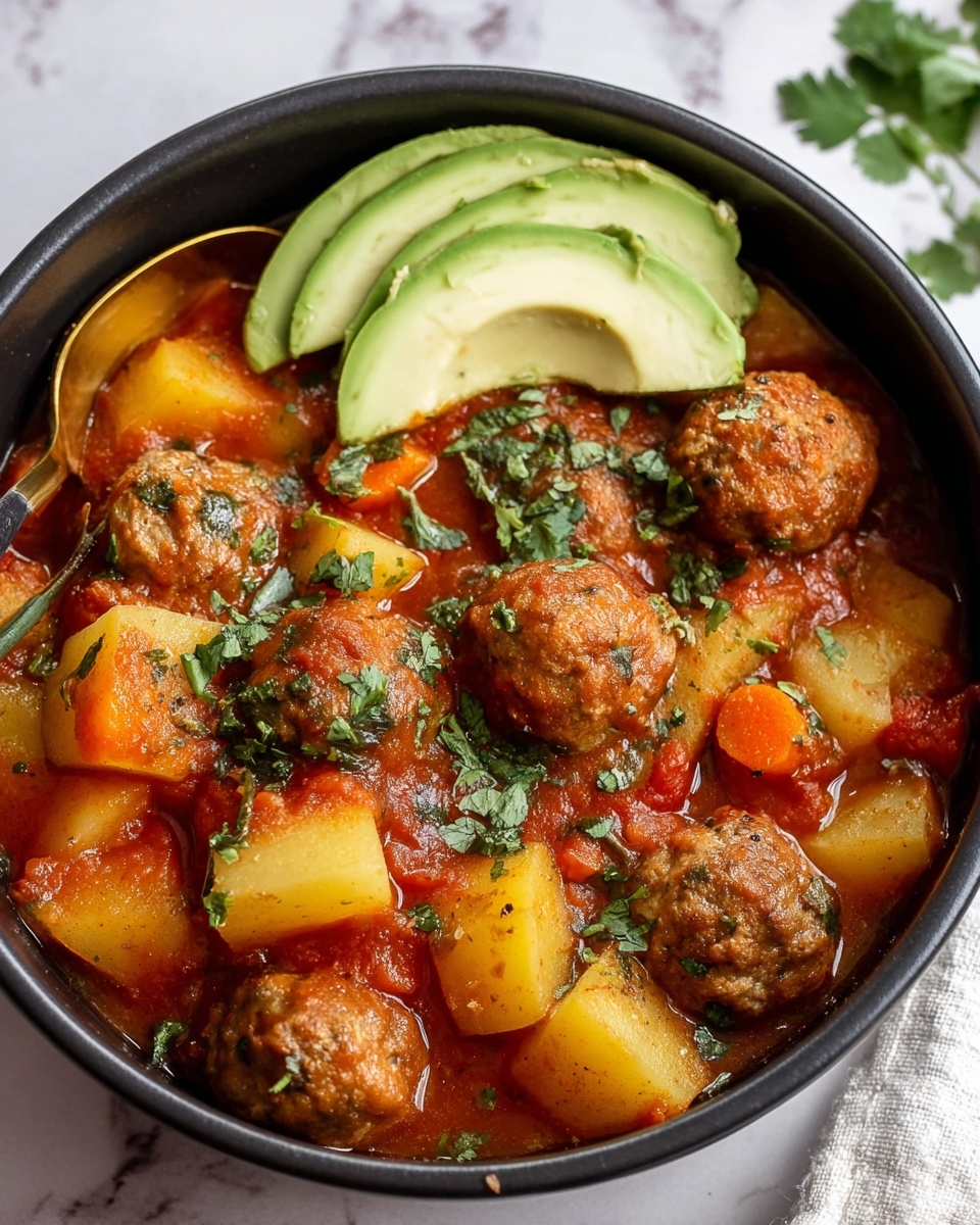 Mexican Meatball Soup Recipe - Recipe Image