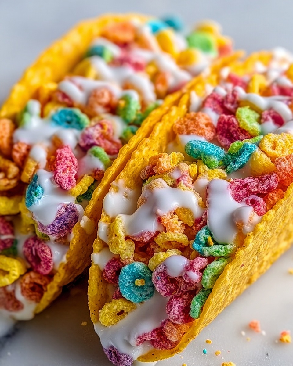 Pebbles Cheesecake Tacos Recipe - Recipe Image