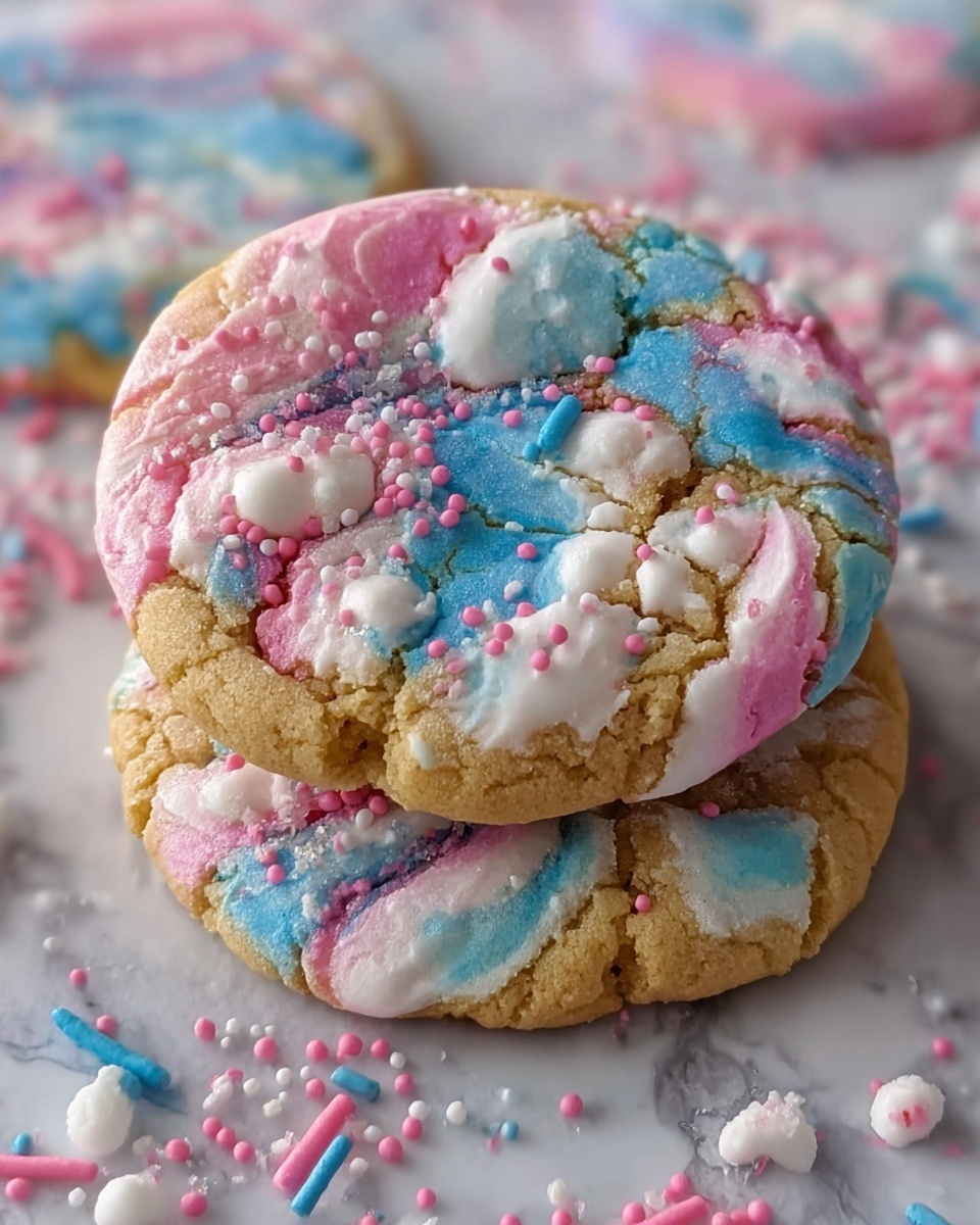 Cotton Candy Cookies Recipe - Recipe Image