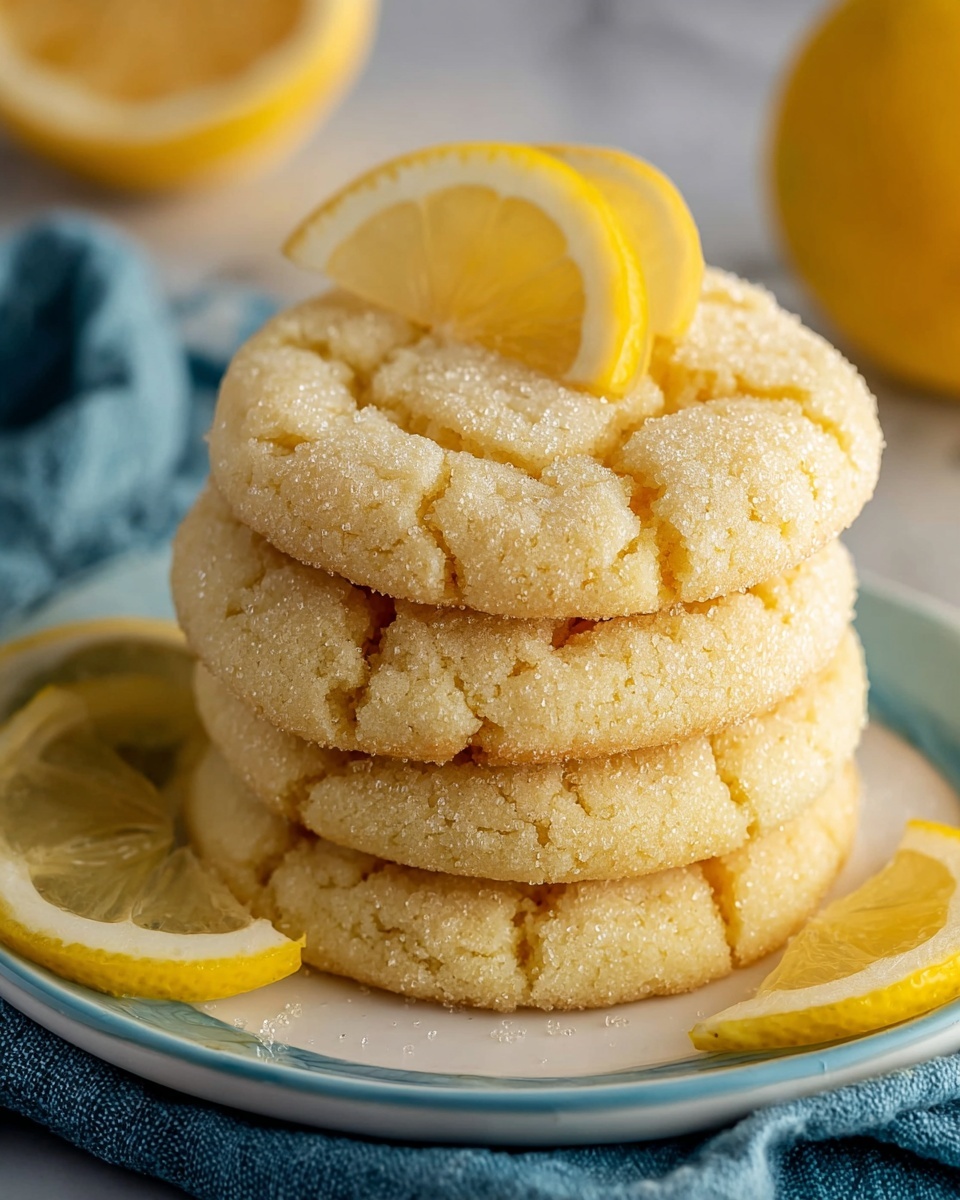 Lemon Sugar Cookies: The Ultimate Sweet & Tangy Treat Recipe - Recipe Image