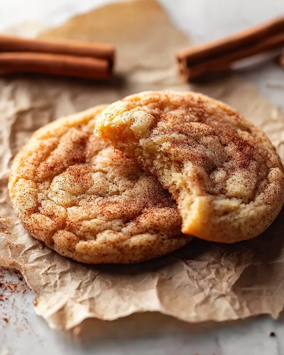Chewy Pumpkin Snickerdoodle Cookies Recipe - Recipe Image