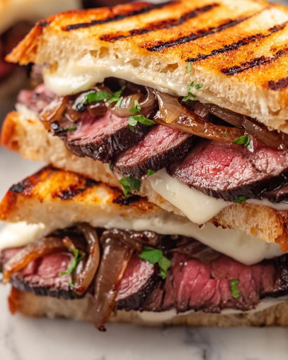 Grilled Ribeye Steak Sandwich Recipe - Recipe Image