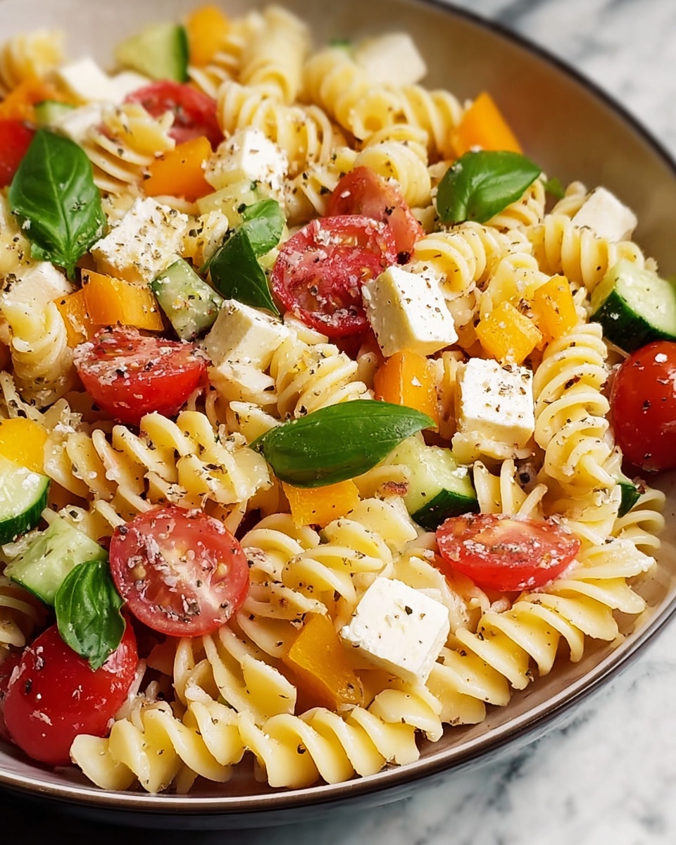 Mediterranean Pasta Salad Recipe - Recipe Image