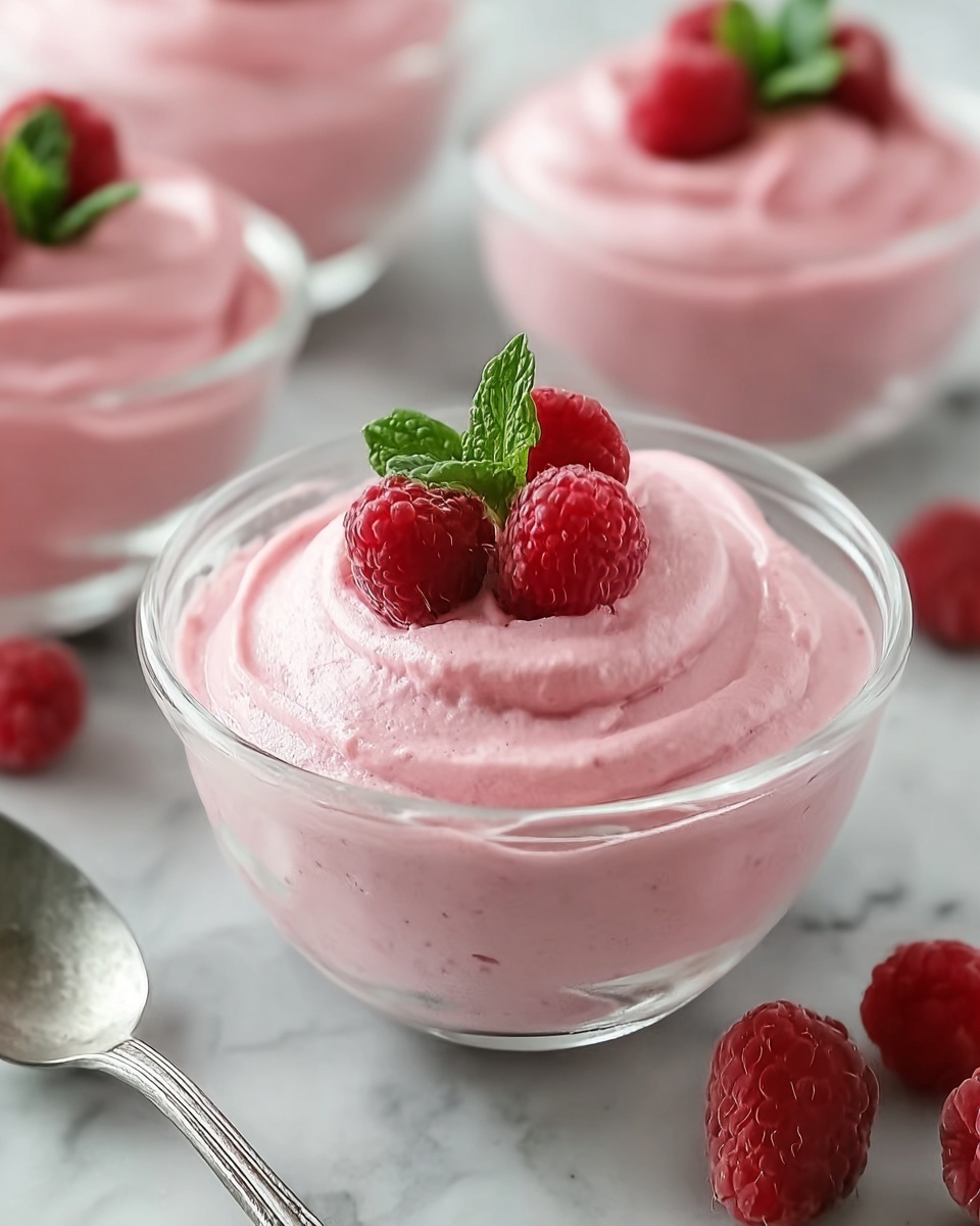 Creamy Raspberry Mousse Recipe - Recipe Image