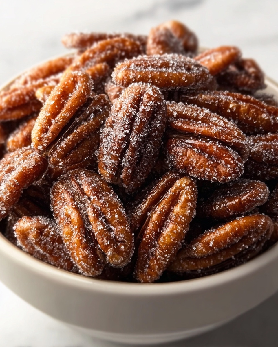 Stovetop Maple Candied Pecans Recipe - Recipe Image