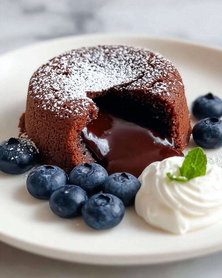Decadent Air Fryer Chocolate Lava Cakes Recipe