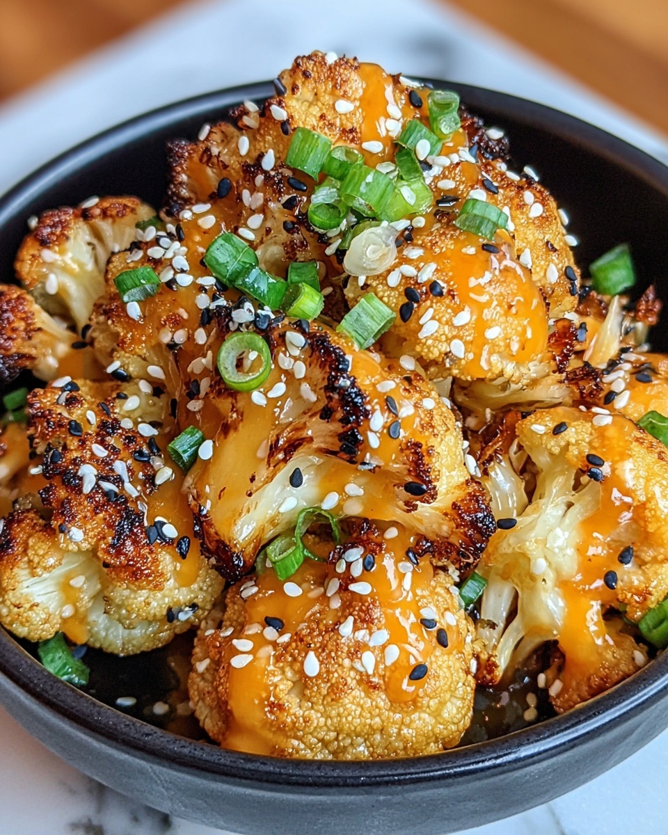 Sweet and Spicy Baked Cauliflower Recipe - Recipe Image