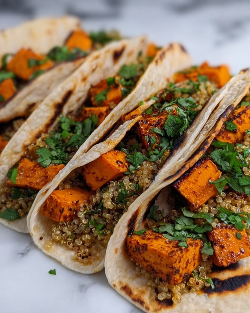 Chipotle Sweet Potato Quinoa Tacos Recipe - Recipe Image