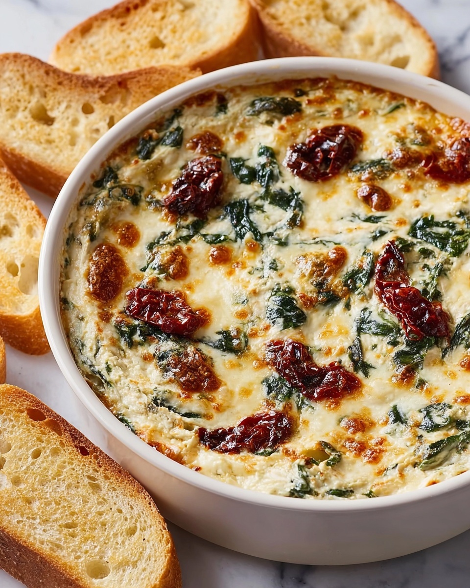 Creamy Tuscan Dip Recipe - Recipe Image