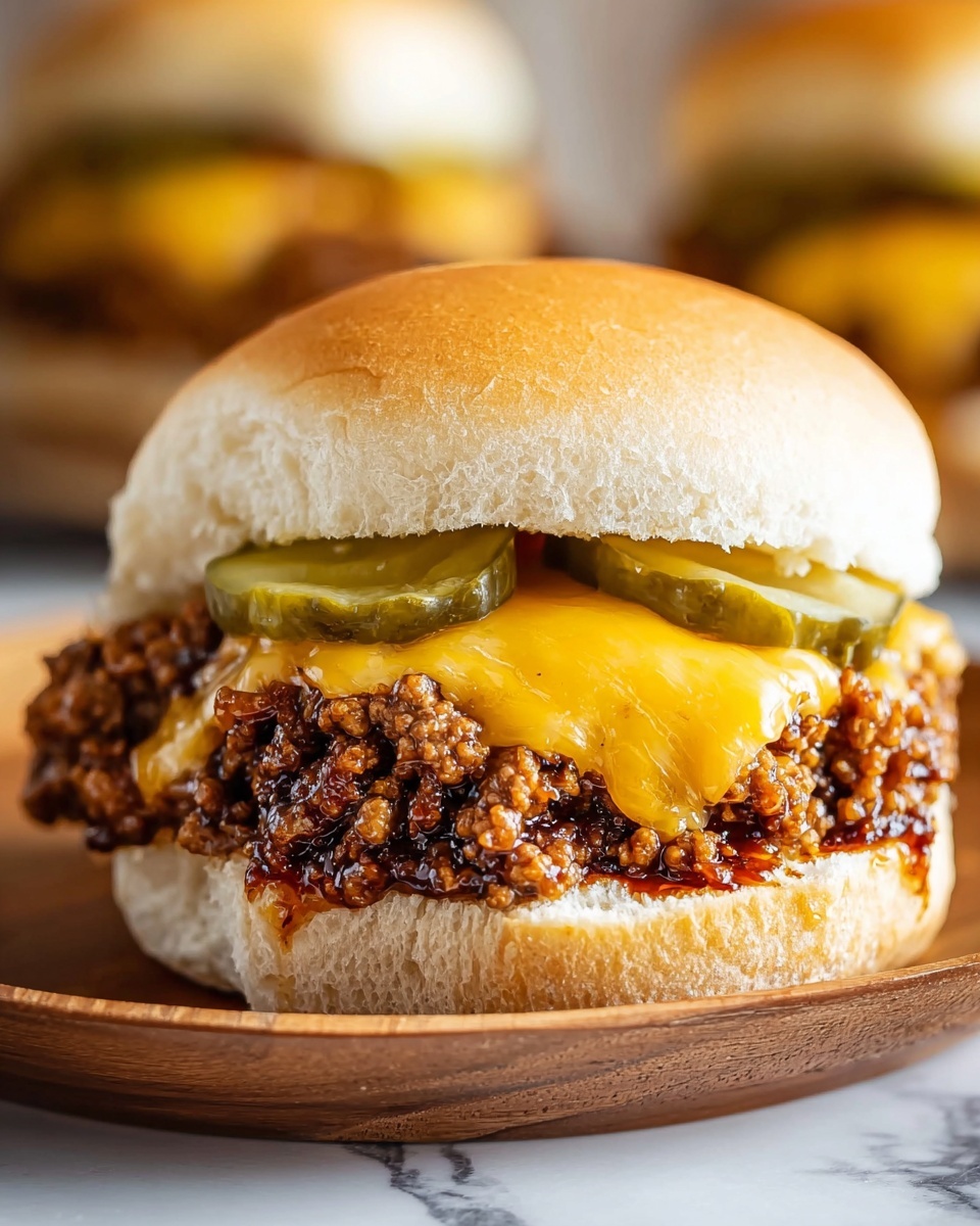 Cheesy Sloppy Joes Recipe - Recipe Image
