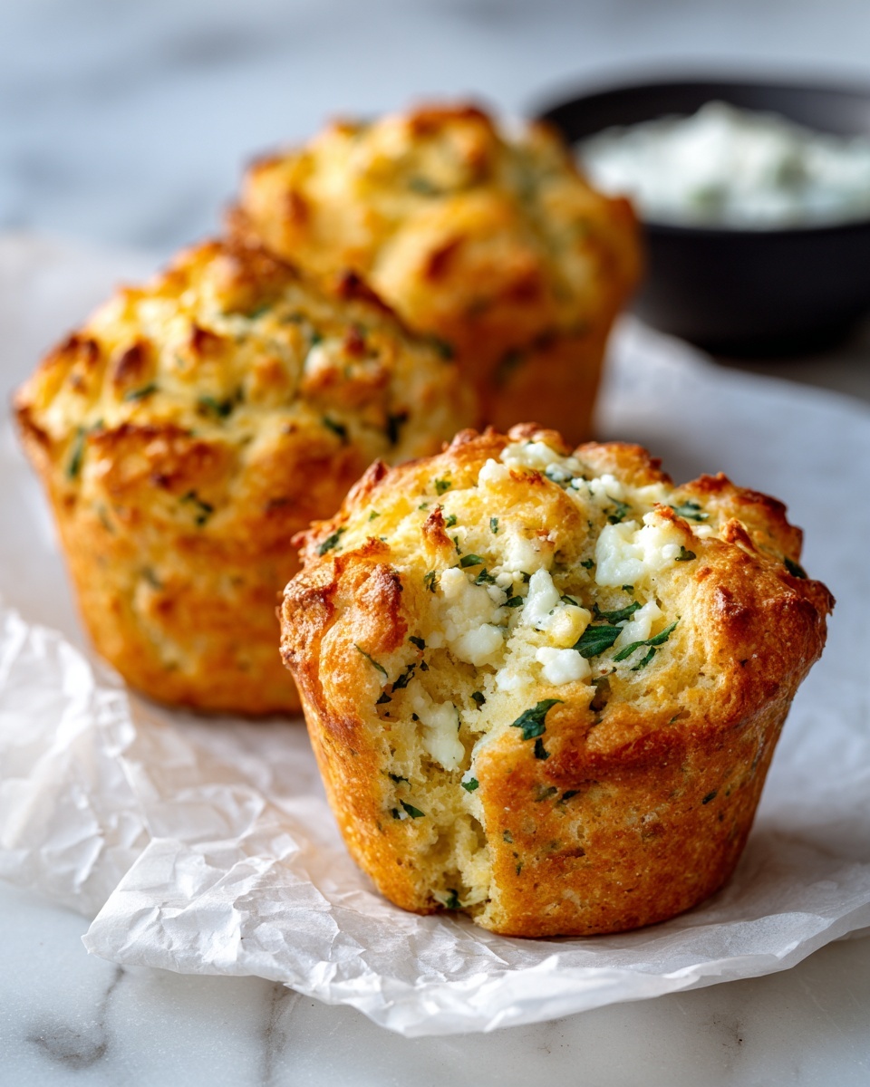 Cheese & Herb Muffins with Whipped Bovril Butter Recipe - Recipe Image