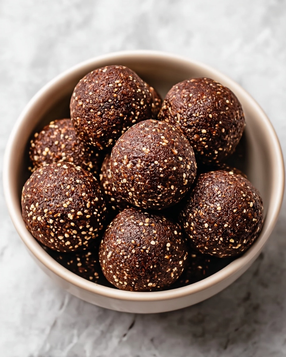 Wholesome Chocolate Bliss Balls Recipe - Recipe Image