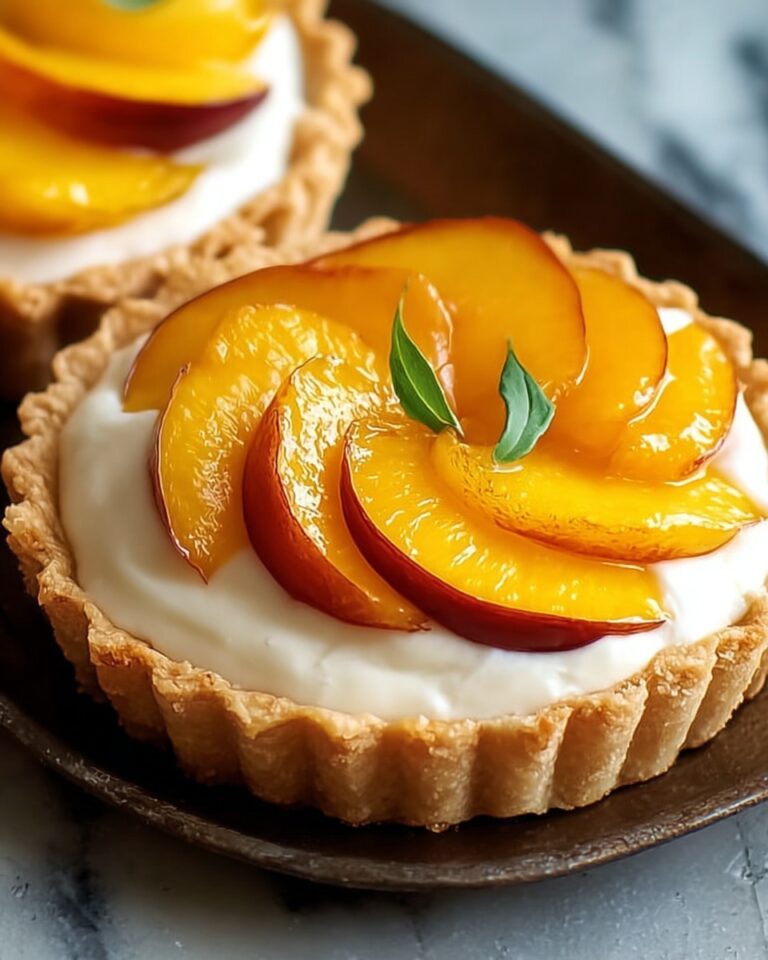 Easy Peach Tarts Recipe