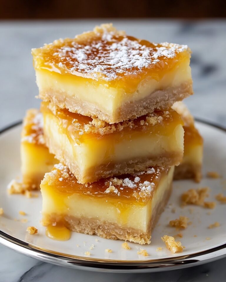 Salted Caramel Gooey Butter Bars Recipe