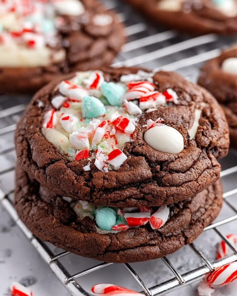 Peppermint Hot Chocolate Cookies Recipe