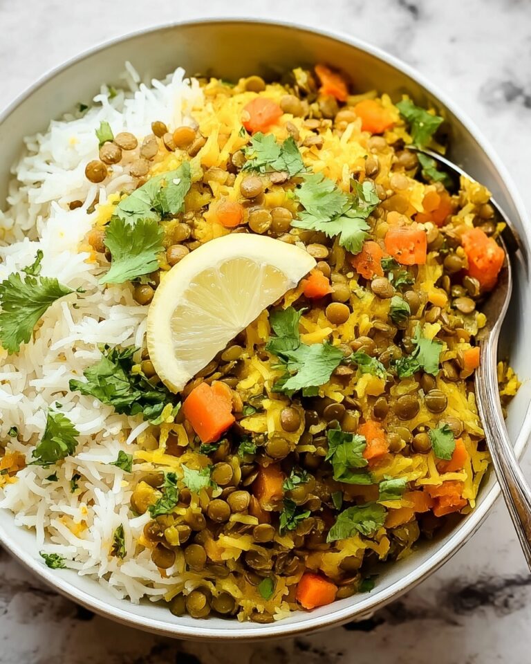 Red Lentil and Basmati Rice Curry Casserole Recipe