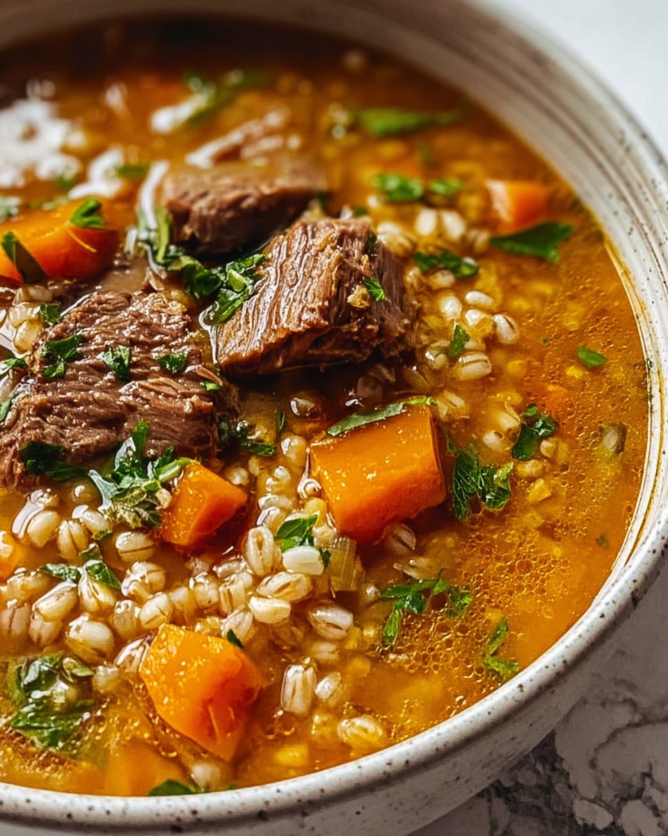 Best Beef Barley Soup Recipe for Cozy Nights Recipe - Recipe Image