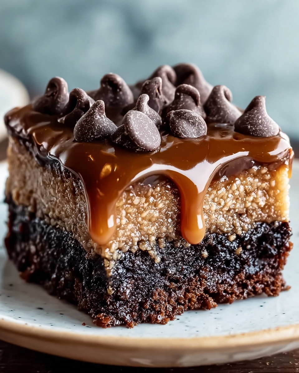 The Best German Chocolate Poke Cake Recipe - Recipe Image