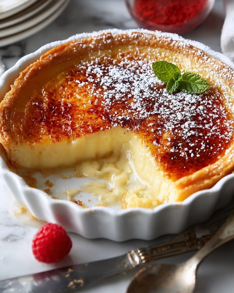 Authentic French Crème Brûlée Tart Recipe