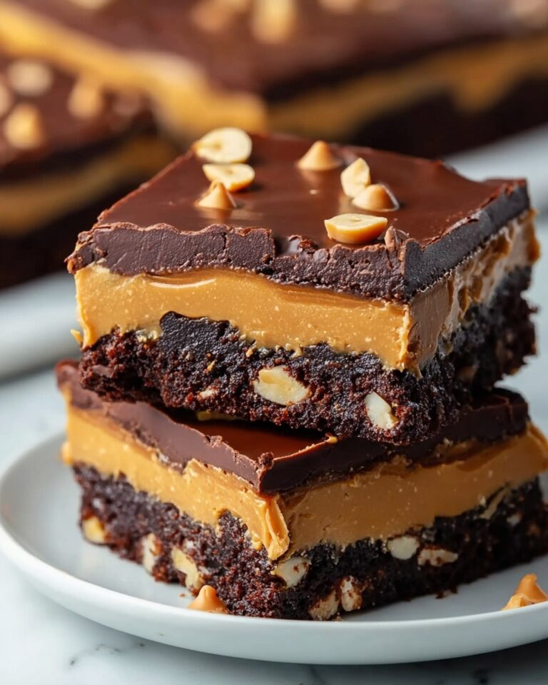 Peanut Butter Stuffed Brownies Recipe