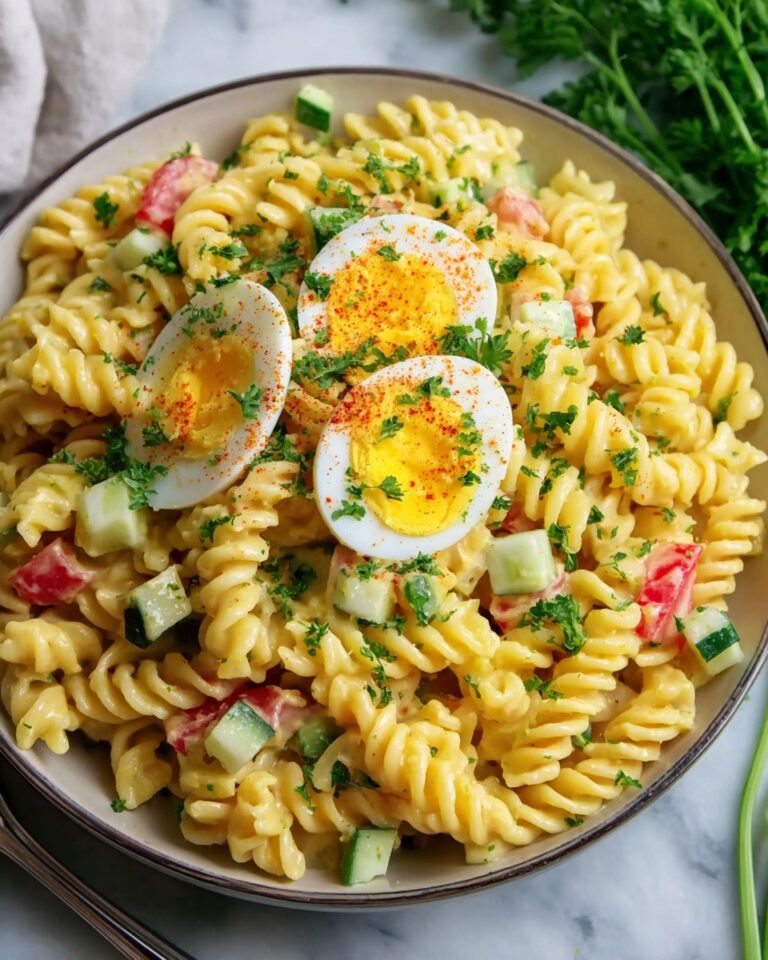 Deviled Egg Pasta Salad Recipe