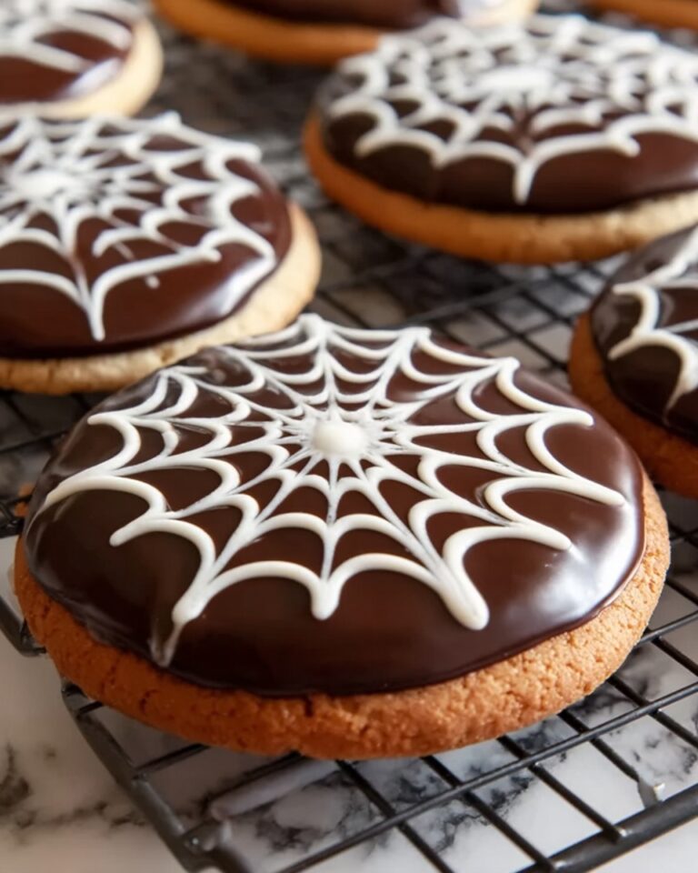 Spiderweb Halloween Cookies Recipe