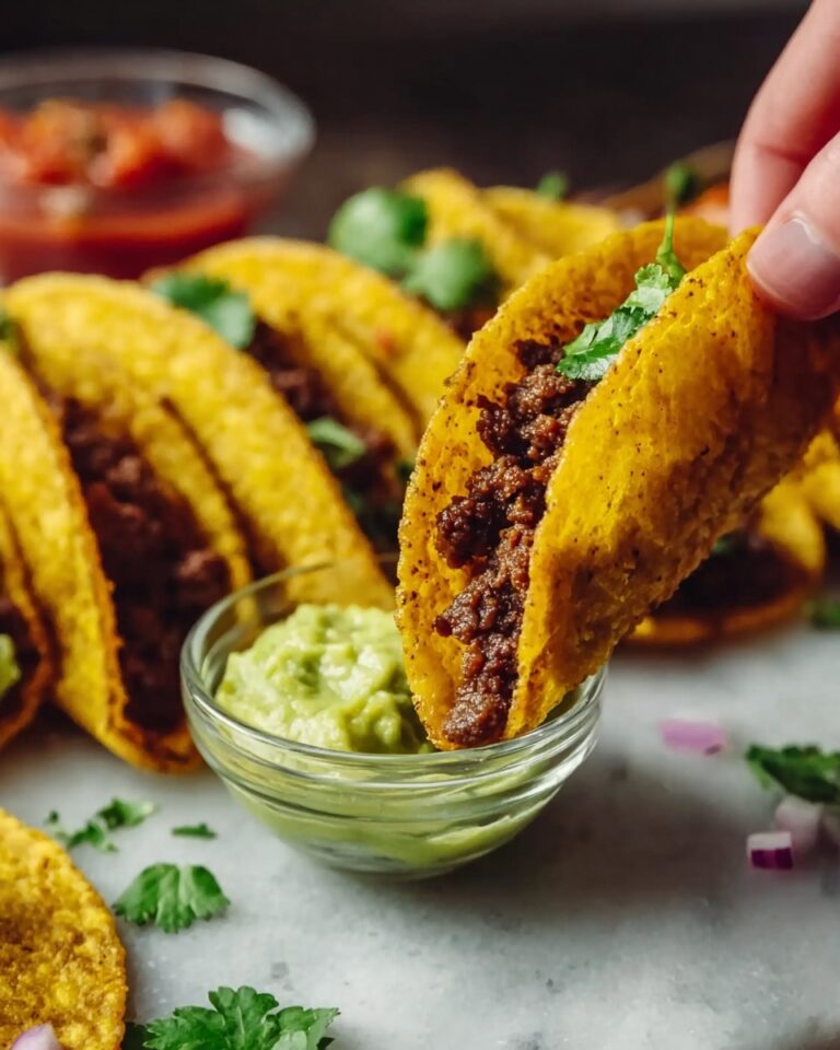 Crispy Ground Beef Tacos Recipe